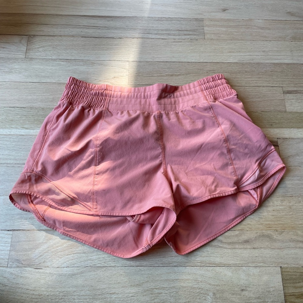 Lululemon Women's Pink Athletic Shorts 2.5”
